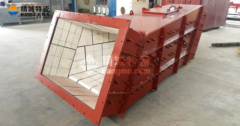 腾博汇游戏官网特瓷溜槽耐磨陶瓷衬板